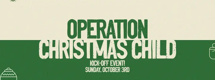 Operation Christmas Child: facebook cover