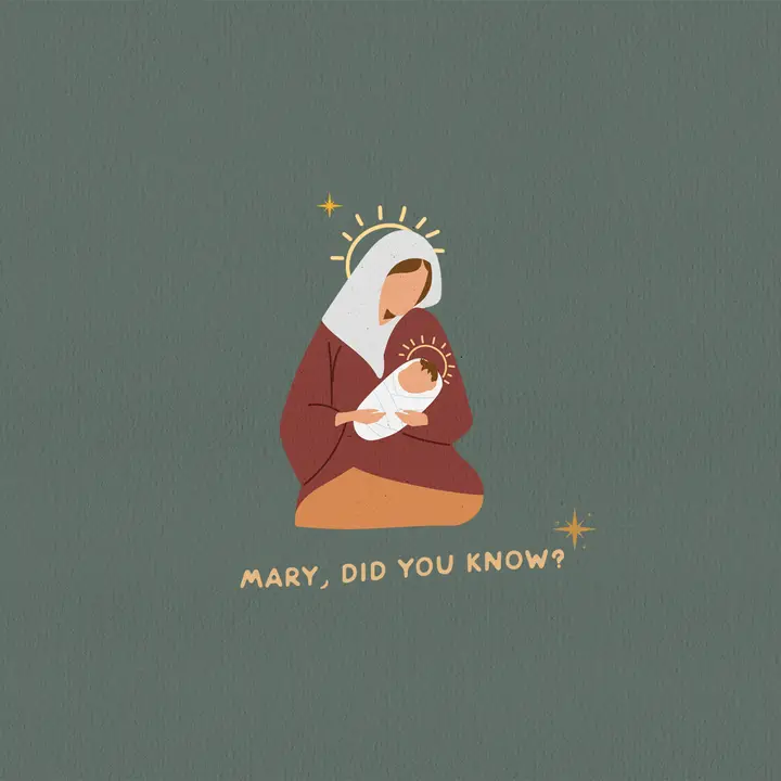 Mary Did You Know: social post