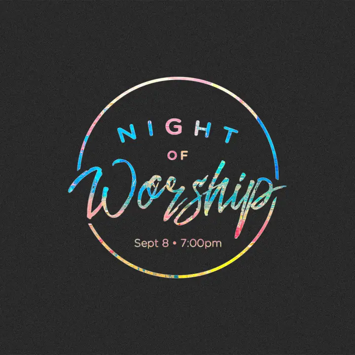 Night of Worship: social post