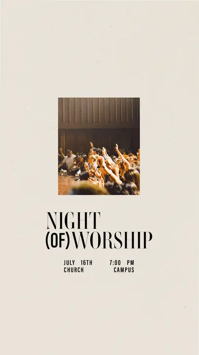 Night of Worship: story