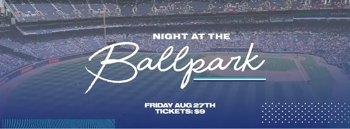 NIght at the Ballpark: facebook cover