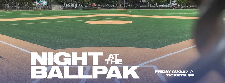 NIght at the Ballpark: facebook cover