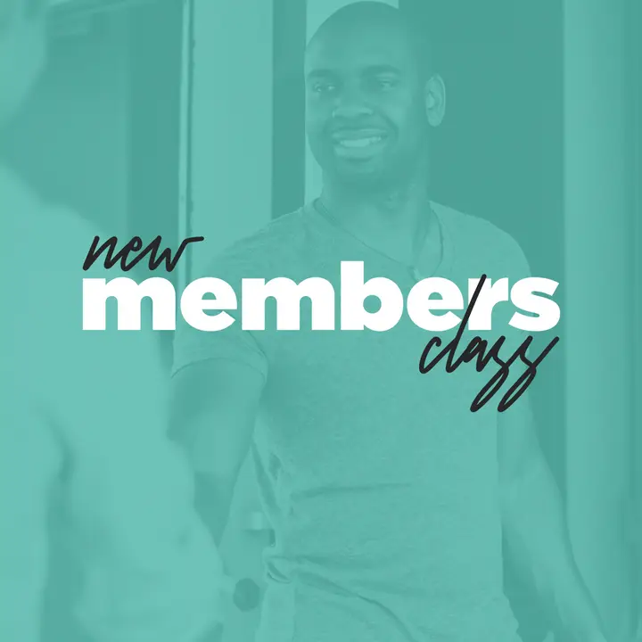 New Members Class: social post