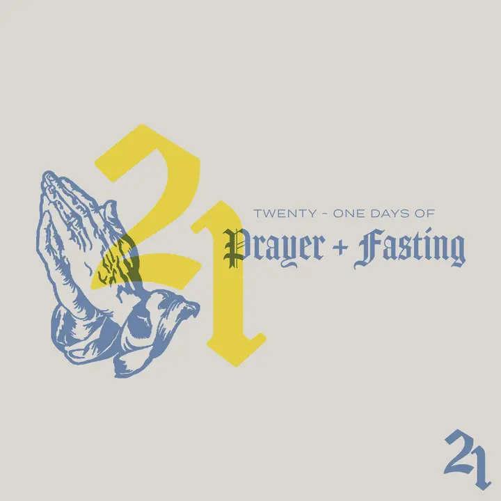 21 Days of Prayer and Fasting: social post