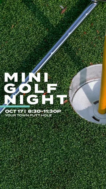 Mini Golf Night: story