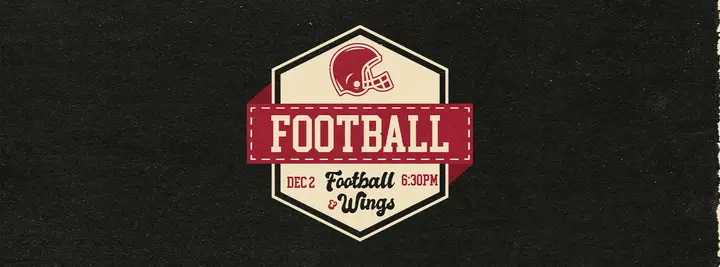 Football & Wings: facebook cover