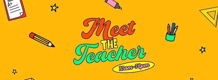 Meet the Teacher: facebook cover
