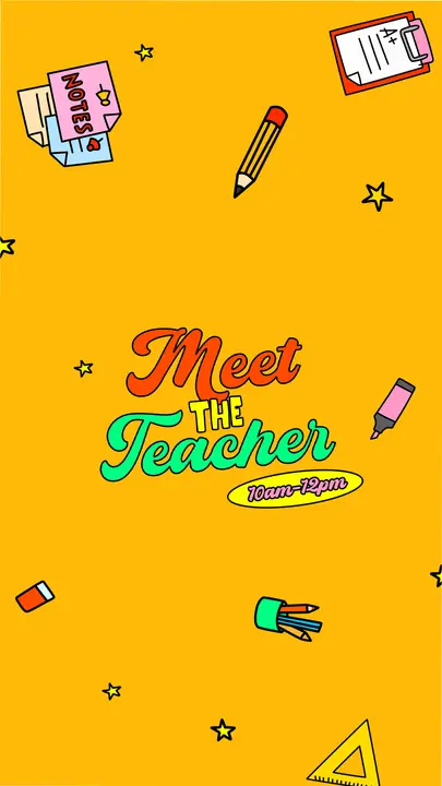 Meet the Teacher: story