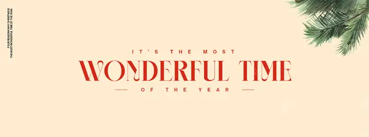 It’s the Most Wonderful Time of the Year: facebook cover