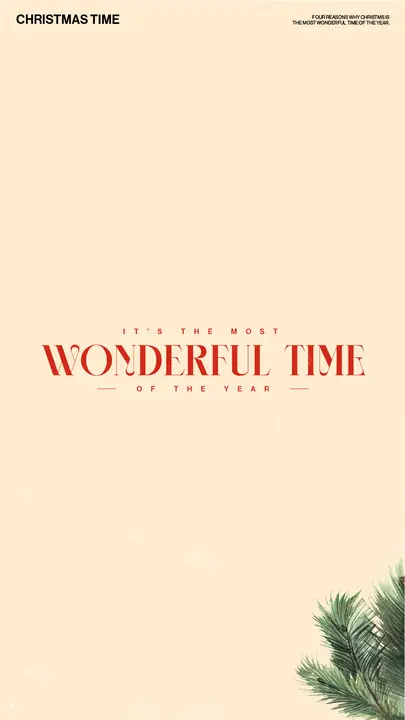 It’s the Most Wonderful Time of the Year: story