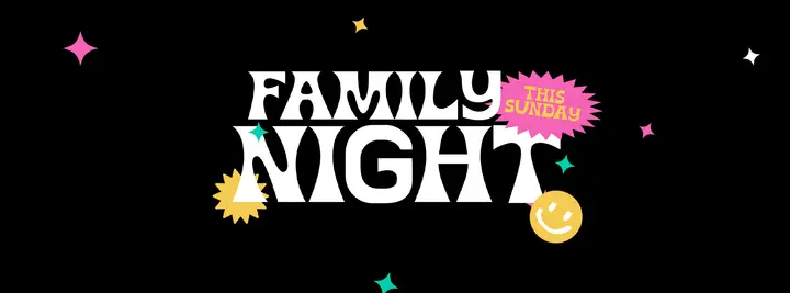 Family Night: facebook cover