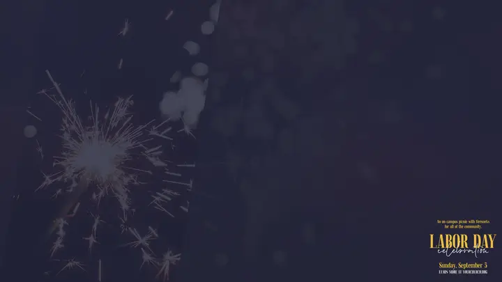 Labor Day Celebration: notes slide