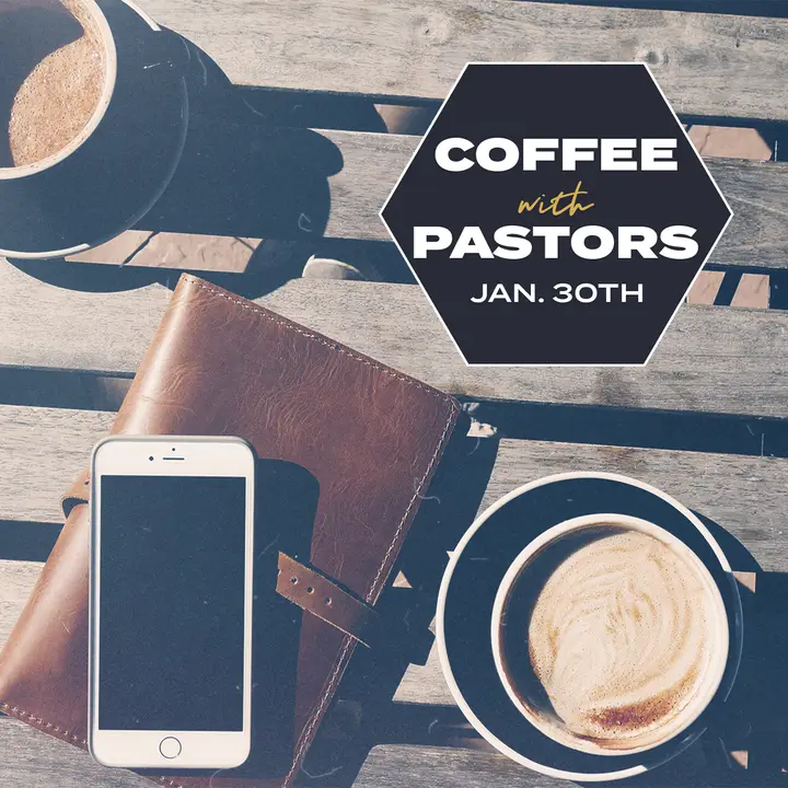 Coffee with Pastors: social post