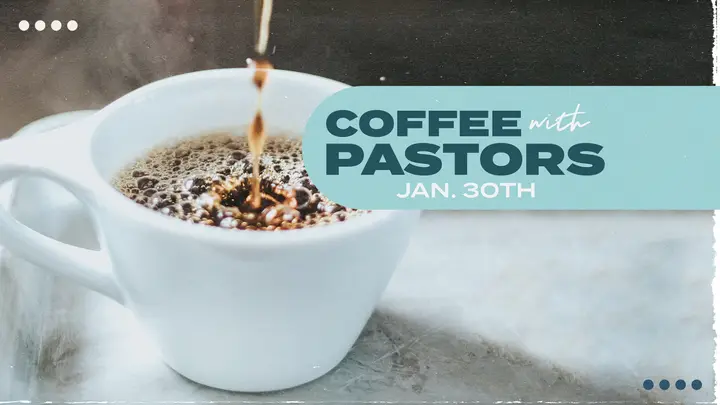 Coffee with Pastors: HD slide
