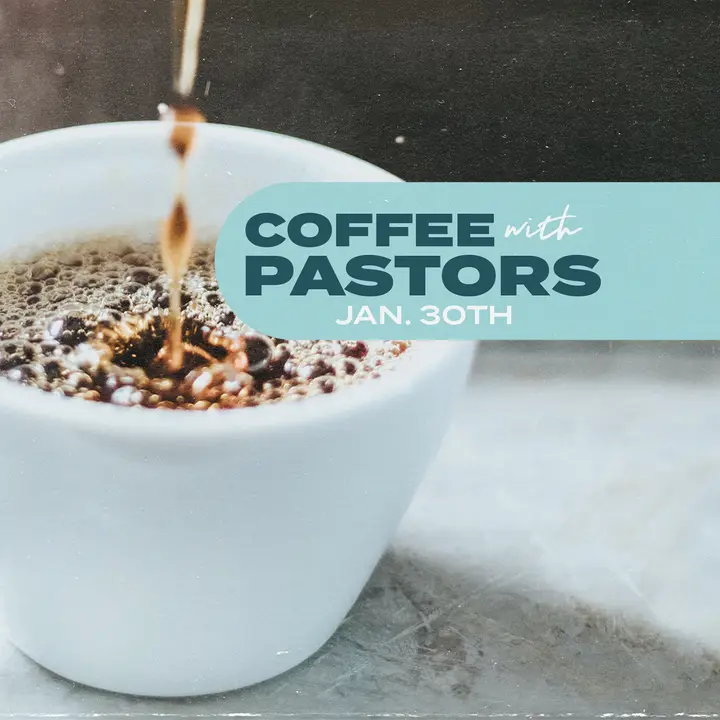 Coffee with Pastors: social post