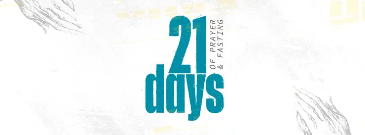 21 Days of Prayer & Fasting: facebook cover