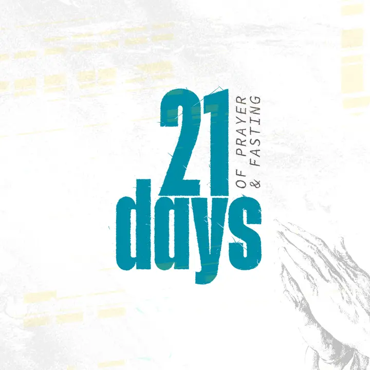 21 Days of Prayer & Fasting: social post