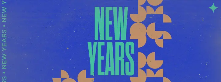 New Years: facebook cover