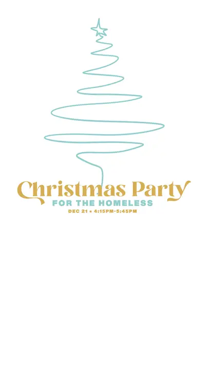 Christmas Party for the Homeless: story