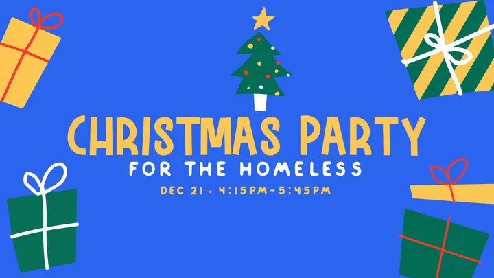 Christmas Party for the Homeless: HD slide
