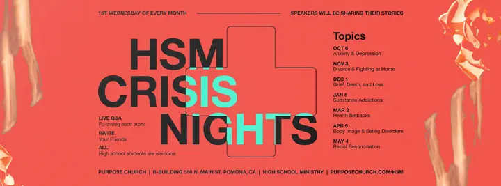 Crisis Night: facebook cover