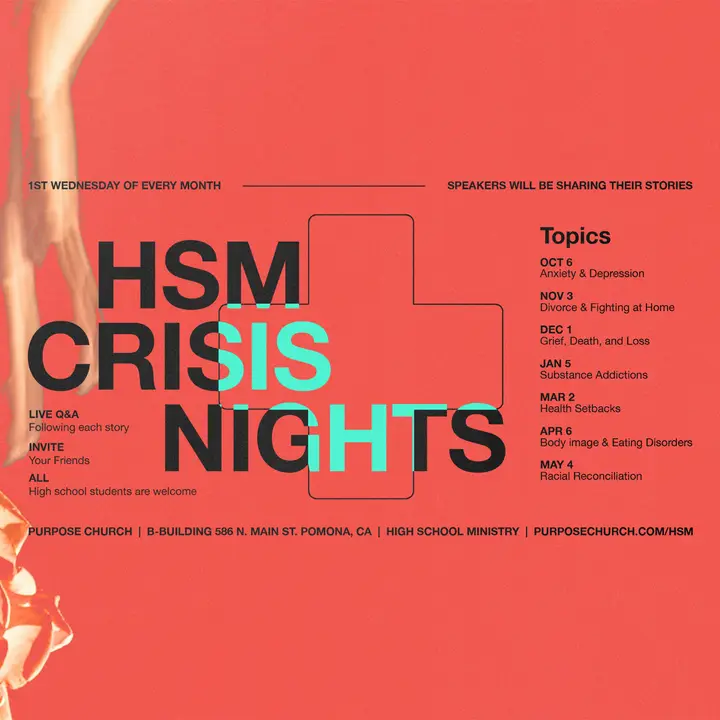 Crisis Night: social post