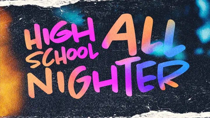 High School All Nighter: 4K slide
