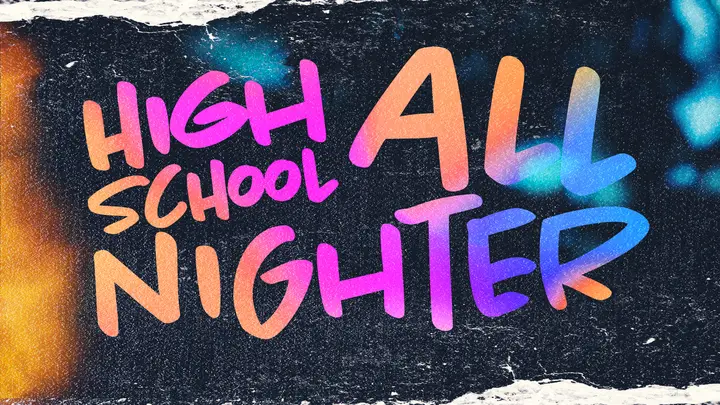 High School All Nighter: HD slide