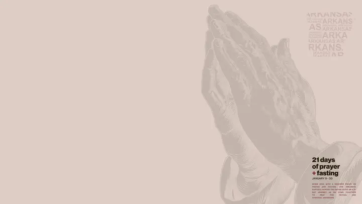 21 Days of Prayer and Fasting: notes slide