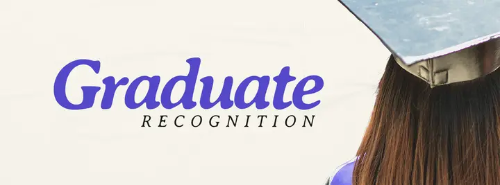 Graduate Recognition: facebook cover