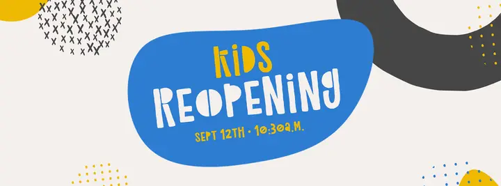 Kids Reopening: facebook cover