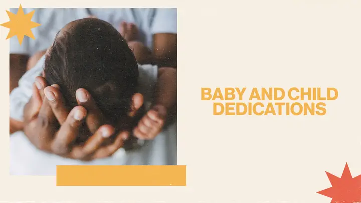 Baby And Child Dedications: HD slide
