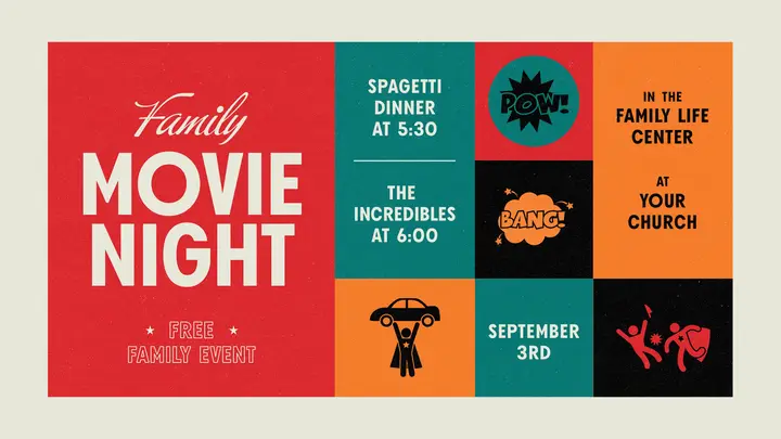 Family Movie Night: HD slide