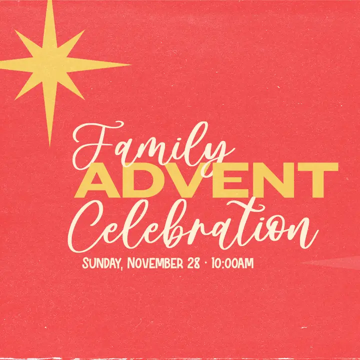 Family Advent Celebration: social post