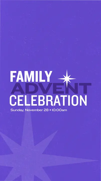 Family Advent Celebration: story