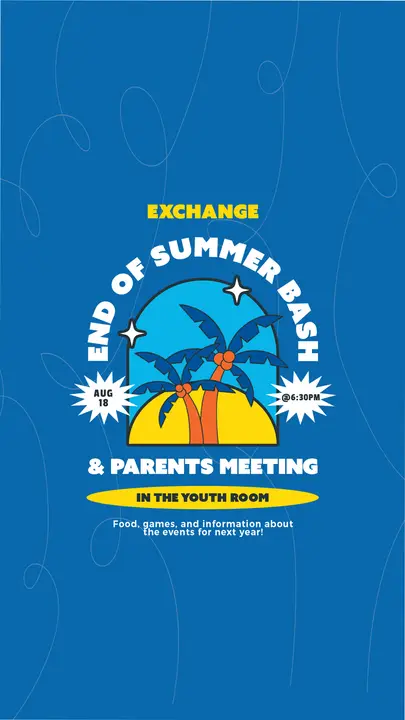 End of Summer Bash: story