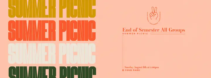 End of Summer Picnic: facebook cover