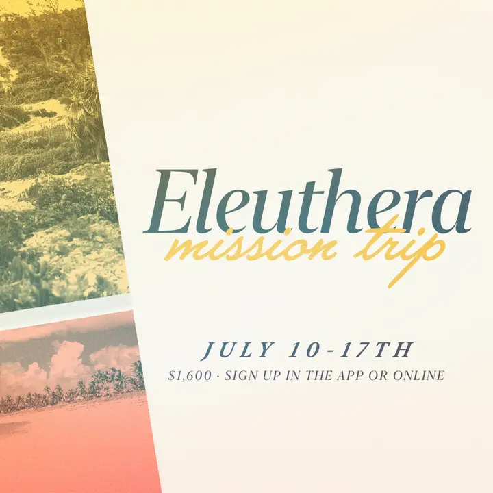Mission Trip: social post