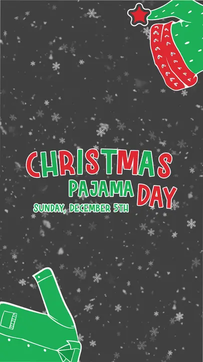 Christmas Pajama Day: story