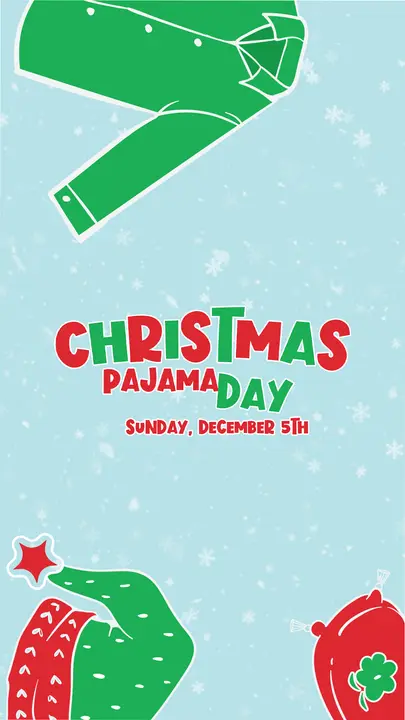 Christmas Pajama Day: story