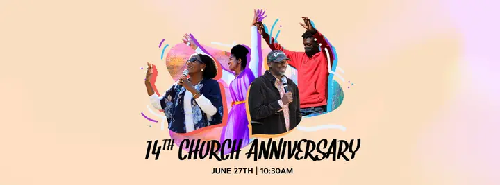 Church Anniversary: facebook cover