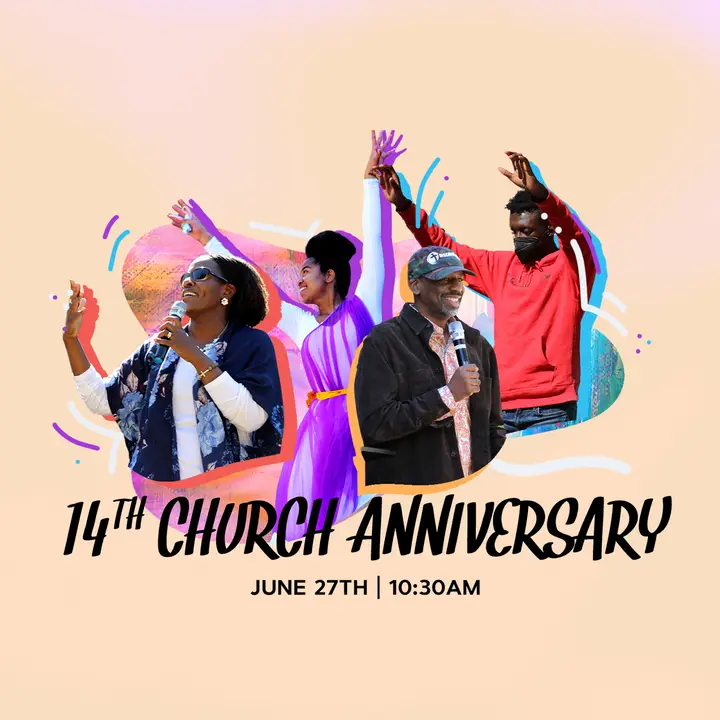 Church Anniversary: social post