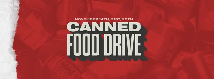 Canned Food Drive: facebook cover