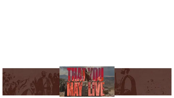 That You May Live: lower third