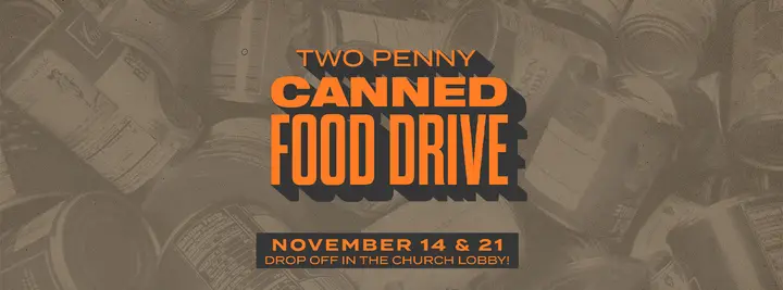 Canned Food Drive: facebook cover