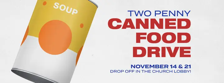 Canned Food Drive: facebook cover