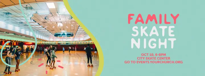 Family Skate Night: facebook cover