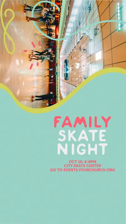 Family Skate Night: story