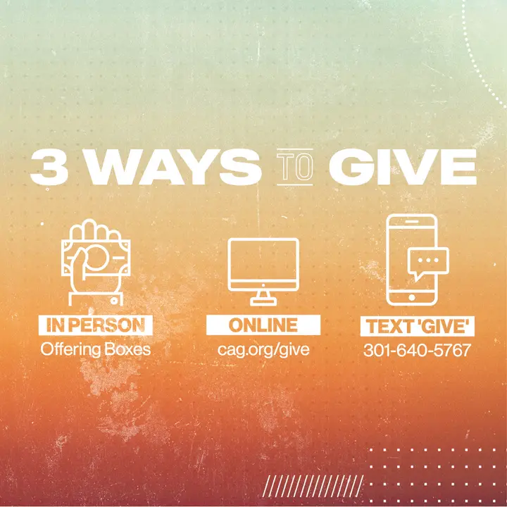 3 Ways To Give: social post