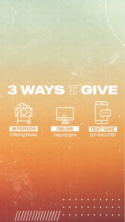 3 Ways To Give: story